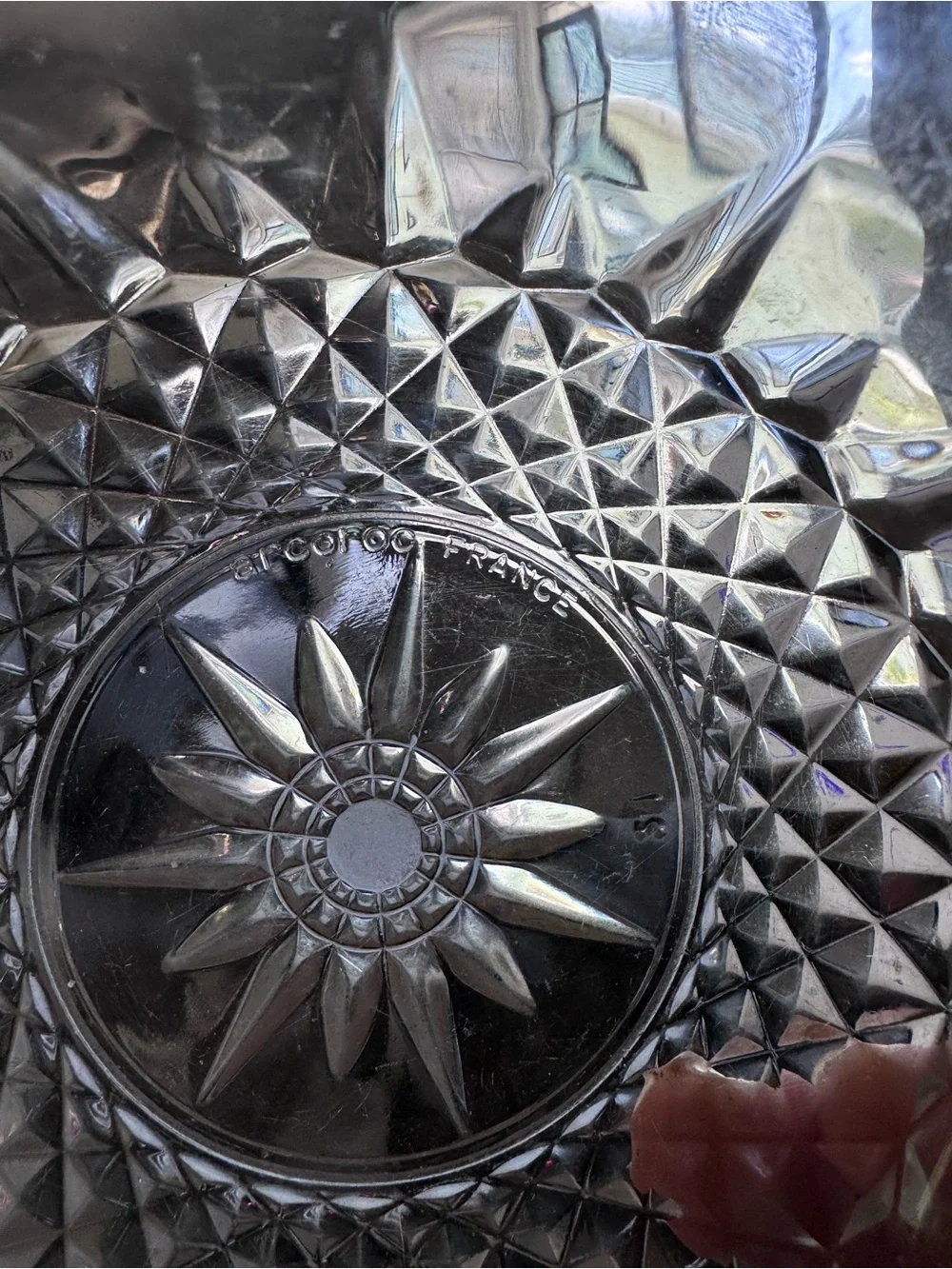 Arcoroc clear glass